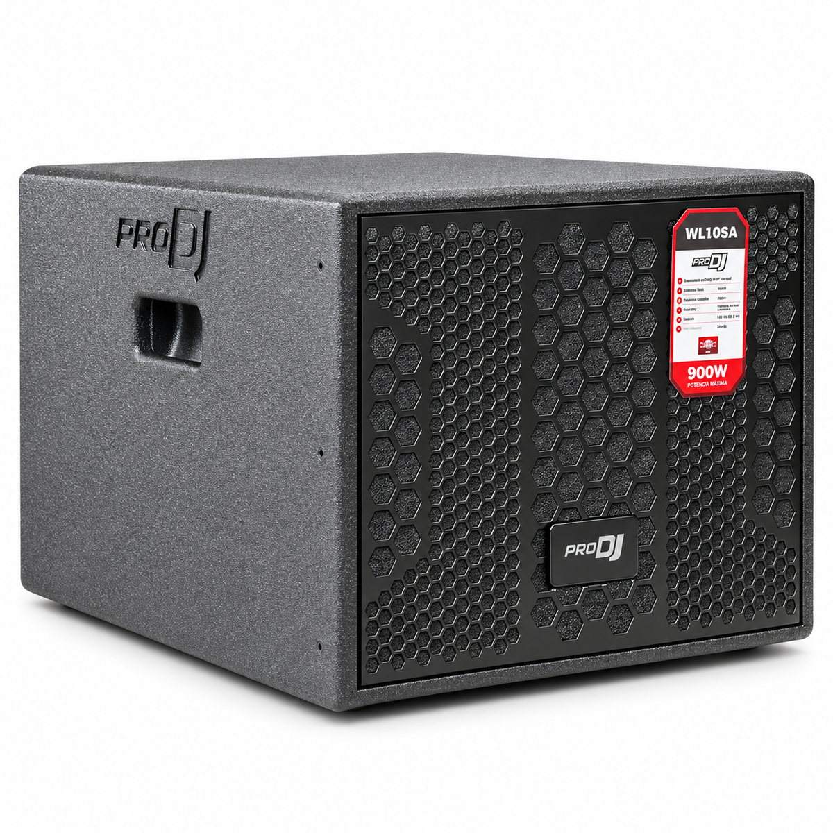 WL10SA BAJO PRO DJ DE 10 PULGADAS CON DSP 450 WTS RMS