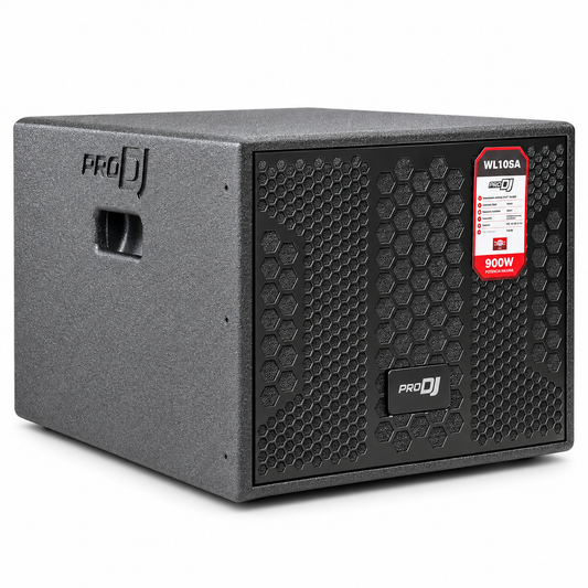 WL10SA BAJO PRO DJ DE 10 PULGADAS CON DSP 450 WTS RMS