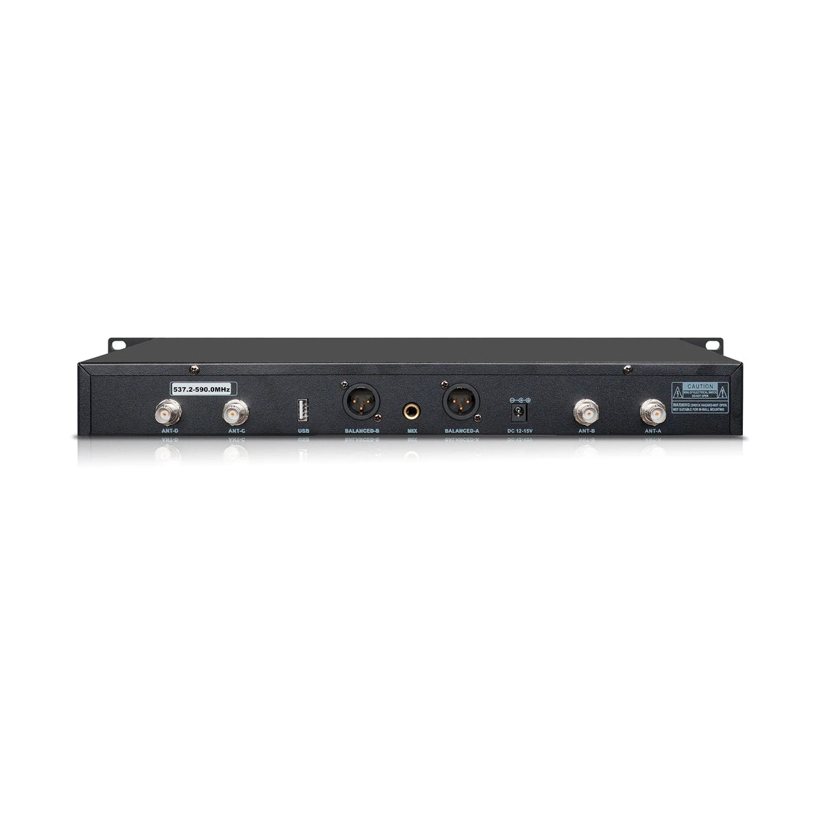 Micrófono Inalámbrico Doble PRO DJ UHV-922M UHF True Diversity 150m
