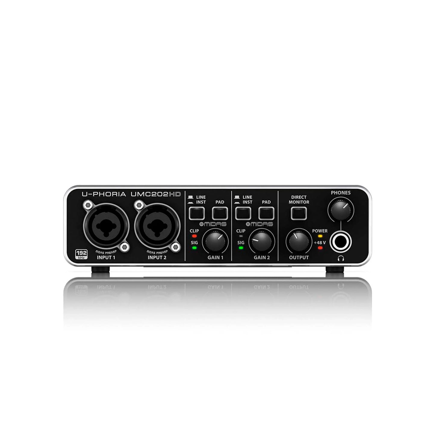 Interfaz UMC202HD BEHRINGER USB grabación