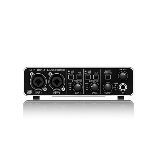 Interfaz UMC202HD BEHRINGER USB grabación