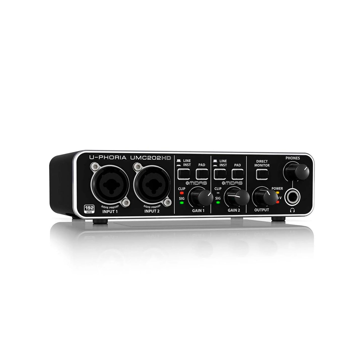 Interfaz UMC202HD BEHRINGER USB grabación