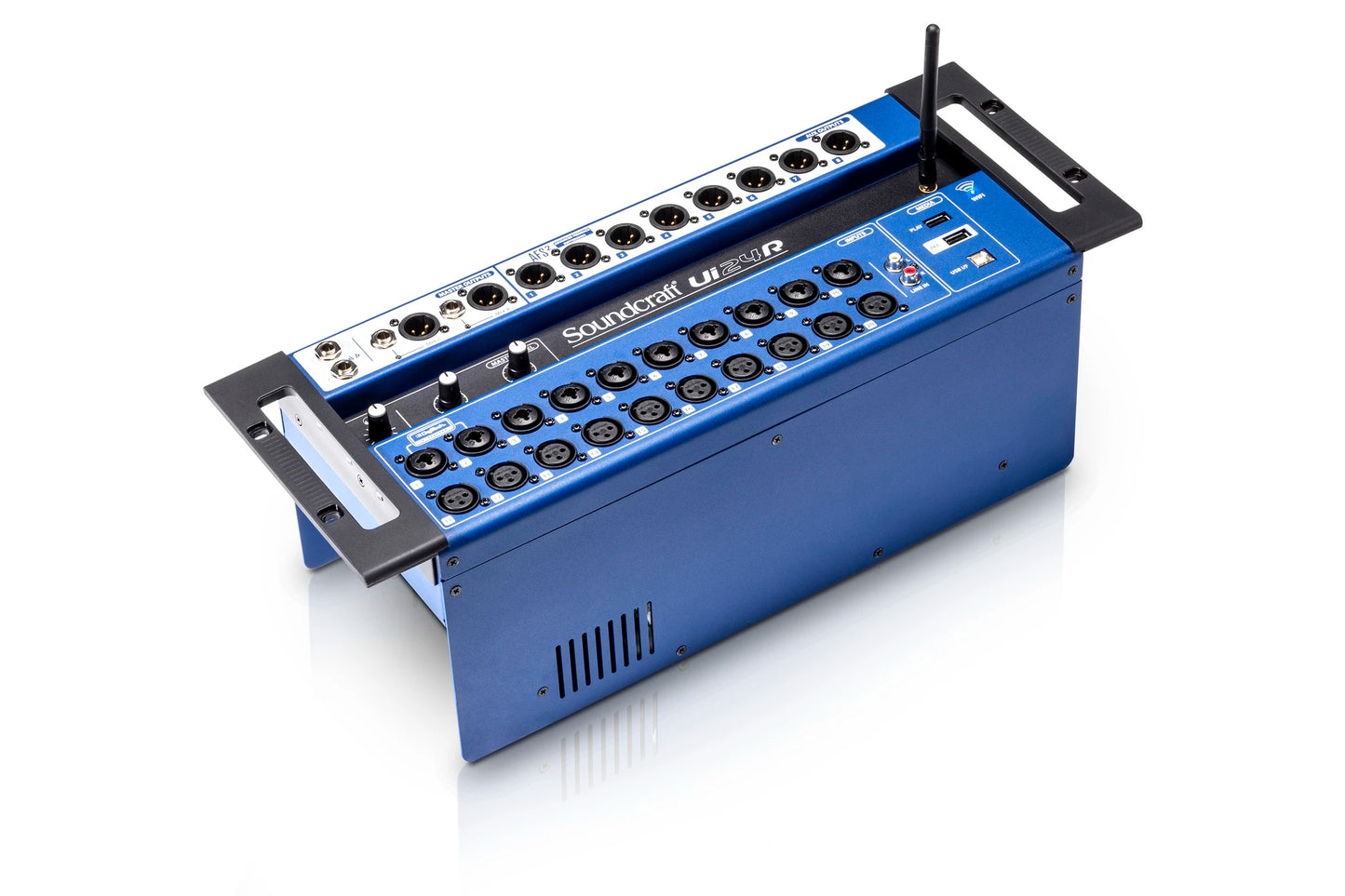 SOUNDCRAFT Ui24R Mezclador o Consola Digital de 24 Canales/Grabador Multipista USB con Control Inalámbrico