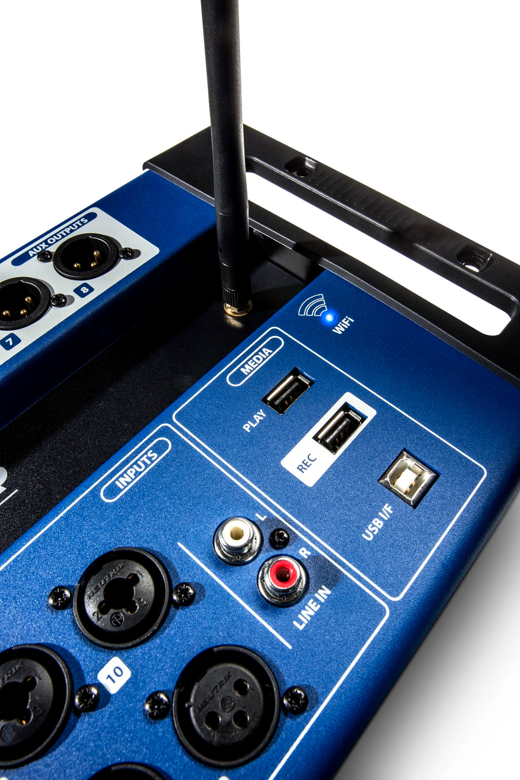SOUNDCRAFT Ui24R Mezclador o Consola Digital de 24 Canales/Grabador Multipista USB con Control Inalámbrico