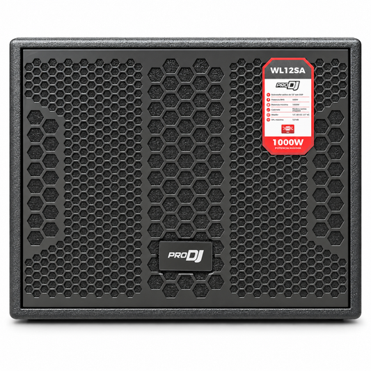 WL12SA BAJO PRO DJ DE 12 PULGADAS CON DSP 500 WTS RMS