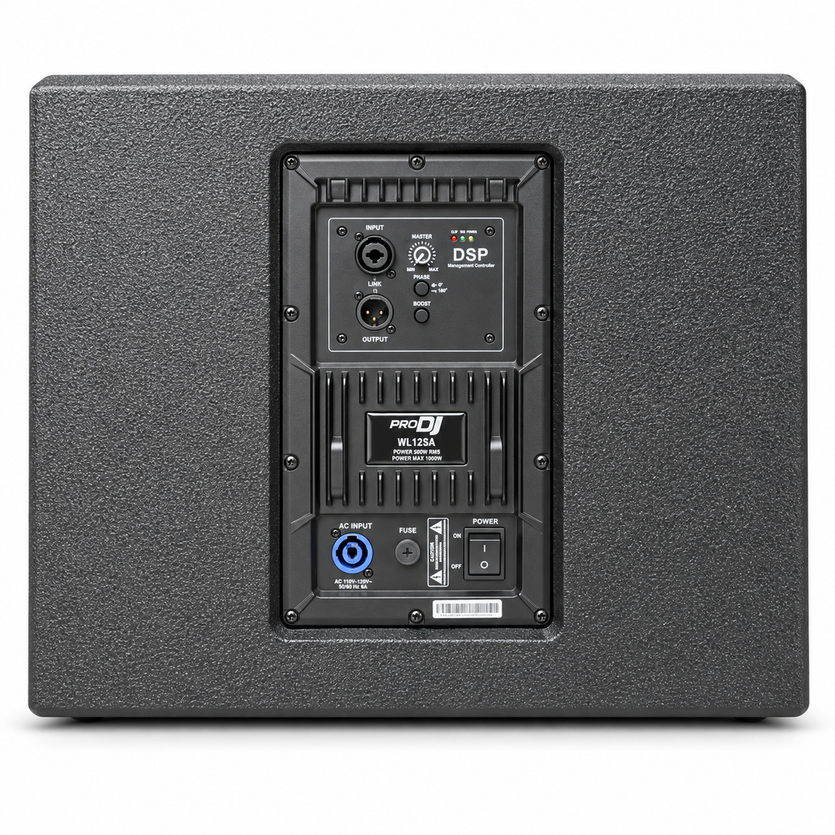 WL12SA BAJO PRO DJ DE 12 PULGADAS CON DSP 500 WTS RMS