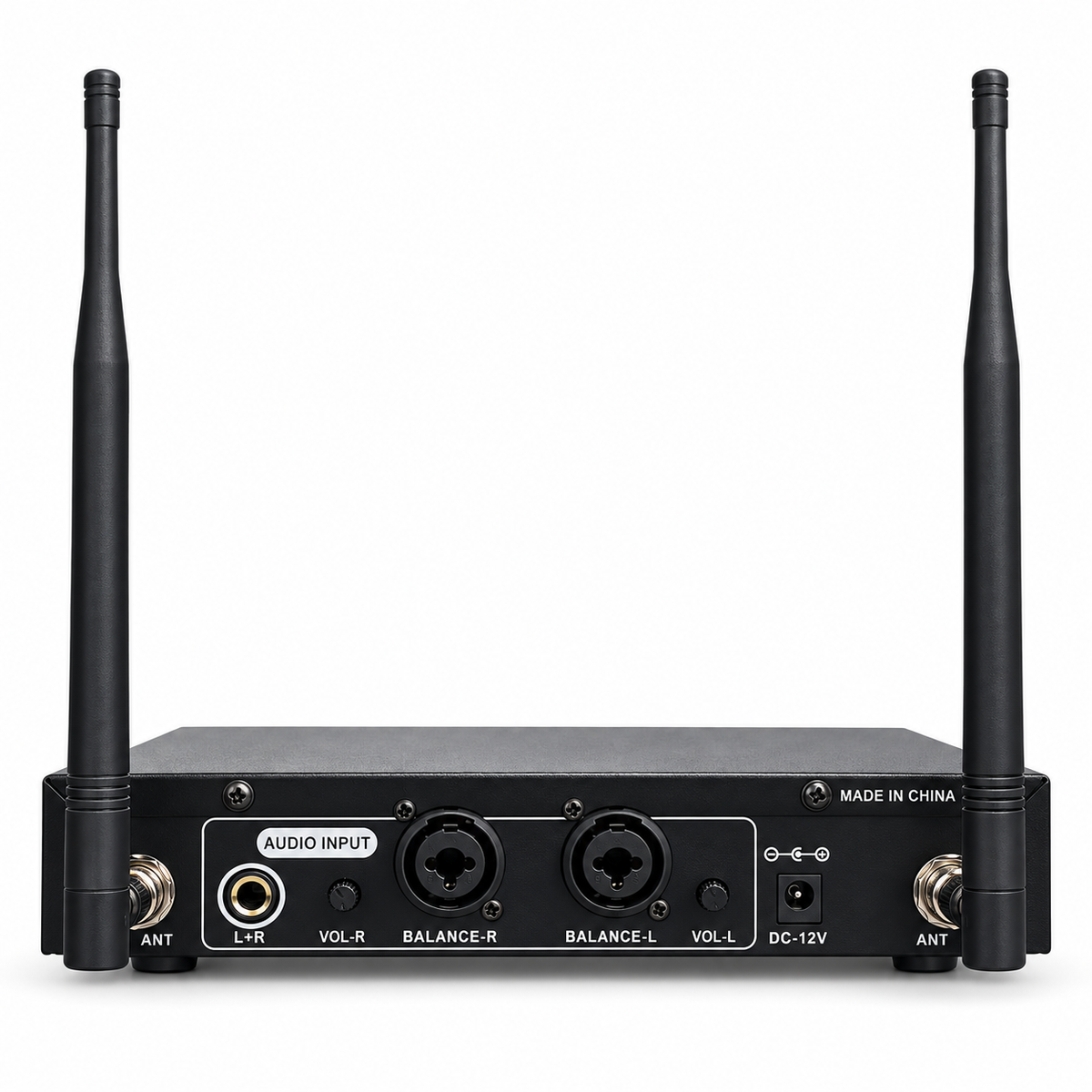 FUM-012 Sistema de Monitoreo In-Ear Doble UHF Pro Phonic con 2 Bodypacks
