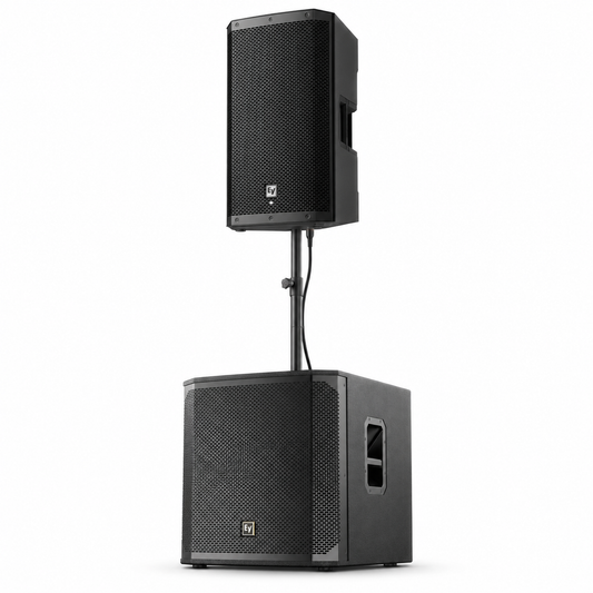 COMBO ELECTROVOICE 1 BAJO DE 18 ELX200-18SP MAS CABINA DE 15 ZLX15PG2