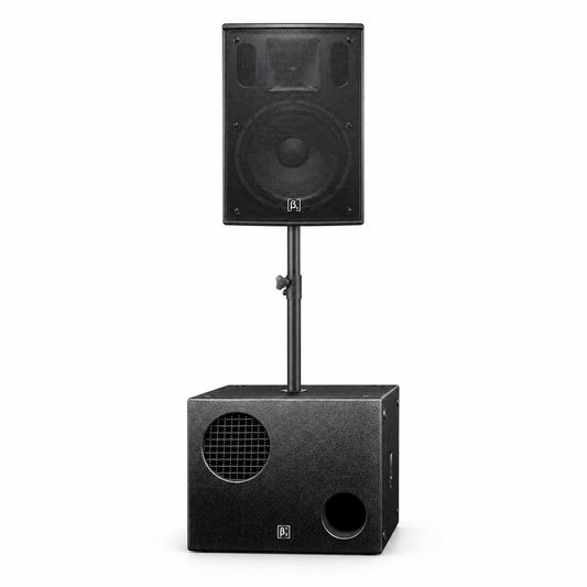 COMBO BETA 3 DE 12 PULGADAS N12A-MP3 Y BAJO DE 15 PULGADAS EB115