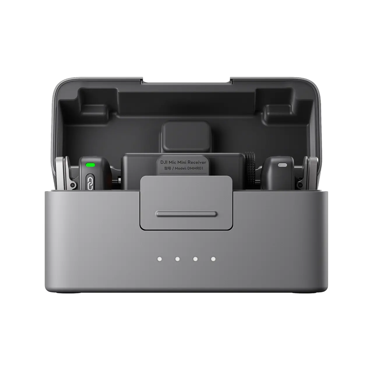 Mini micrófono DJI (2 transmisores + 1 receptor + estuche de carga)