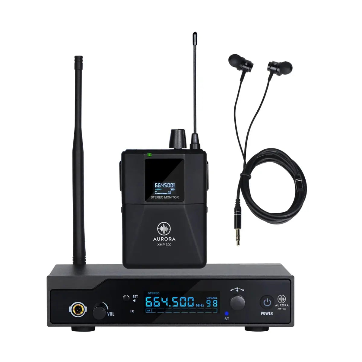 XMP 300 SISTEMA DE MONITOREO IN-EAR INALAMBRICO AURORA
